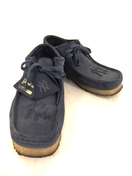 キス KITH MLB Wallabee Dark Blue Suede メンズ UK：8G