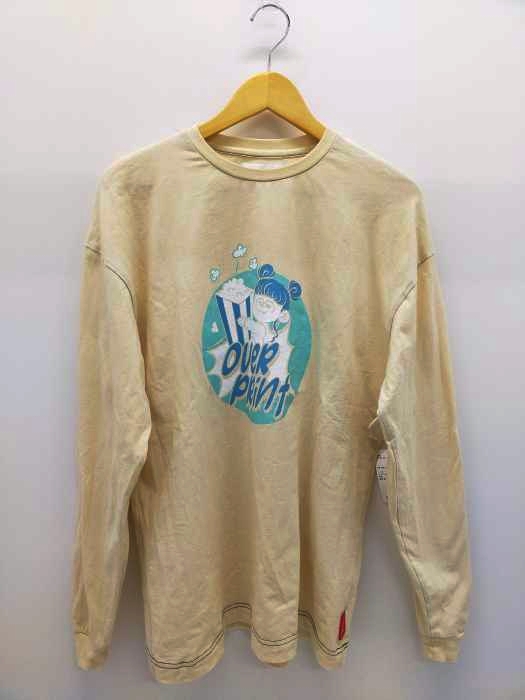 オーバープリント OVER PRINT POP CORN カットソー メンズ import：L
