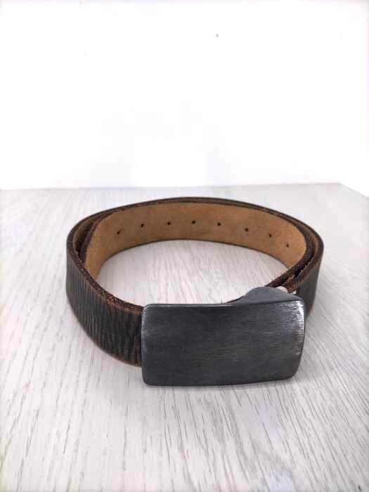 USED古着(ユーズドフルギ) レザーベルト メンズ ファッション雑貨 ベルト・バックル・サスペンダー
