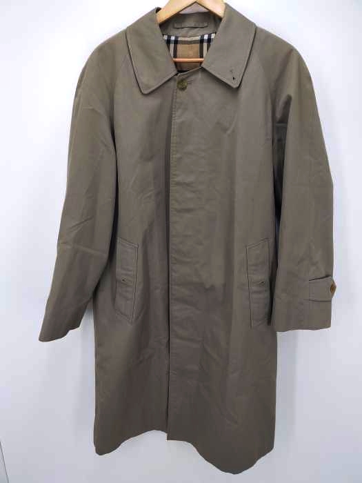 BURBERRYS(バーバリーズ) 90S MADE IN ENGLAND 裏地バーバリーチェック ノバチェック柄 トレンチコート メンズ アウター コート