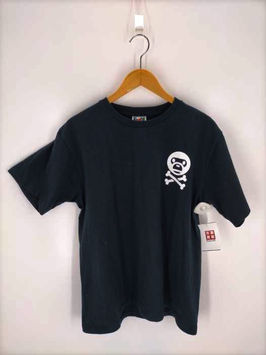 A BATHING APE(アベイシングエイプ) ベビーマイロ スカルプリントTシャツ メンズ JPN：L