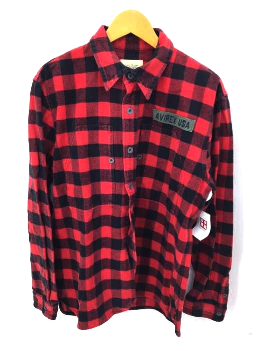 AVIREX(アヴィレックス) AIR STATION コットンネルシャツ メンズ JPN:XXL