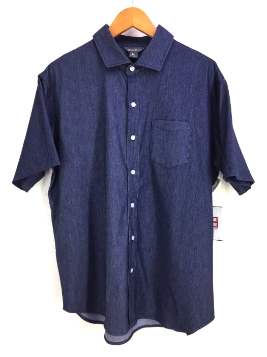 Eddie Bauer(エディーバウアー) 半袖デニムシャツ メンズ  M