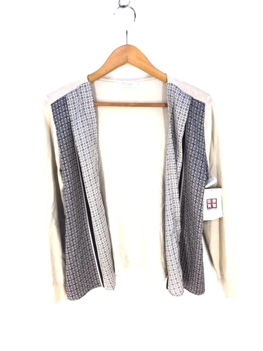 BEAUTY & YOUTH UNITED ARROWS(ビューティーアンドユースユナイテッドアローズ) スカーフプリント フレンチスリーブニット レディース 表記無