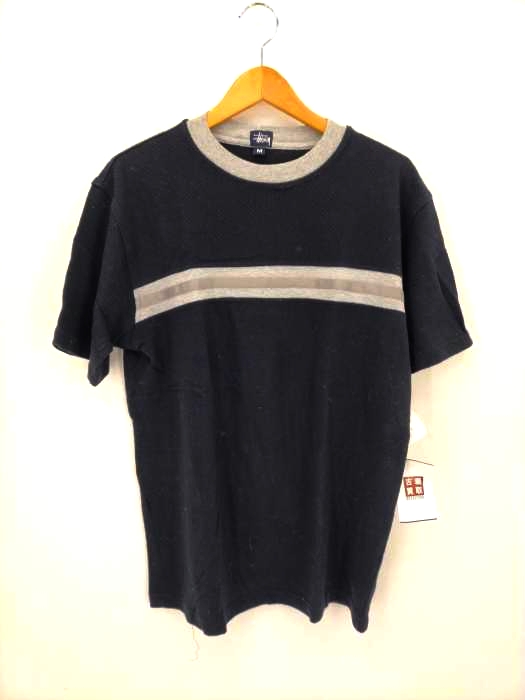 Stussy(ステューシー) 90S OLD 紺タグ メッシュTシャツ メンズ import：M