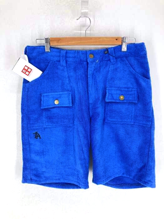 USED古着(ユーズドフルギ) T-LINEAL パイル地 ハーフパンツ メンズ JPN：L