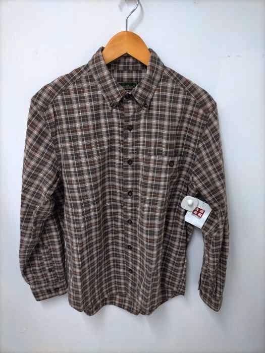 Eddie Bauer(エディーバウアー) チャック柄長袖シャツ メンズ JPN：S