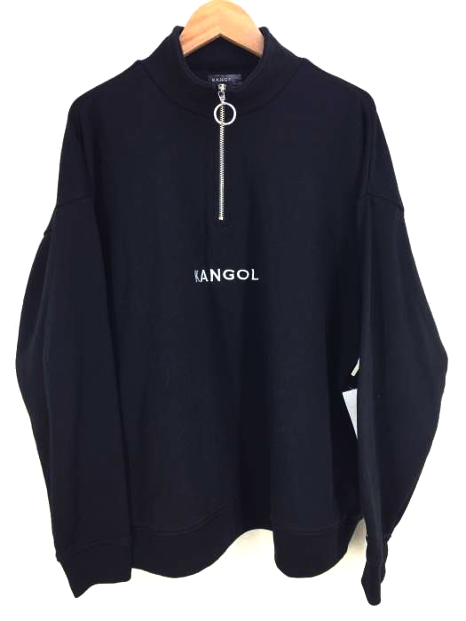 KANGOL(カンゴール) ハーフジップトレーナー メンズ  F