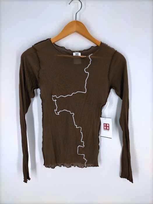 USED古着(ユーズドフルギ) BASE RANGE GERRYMANDERED 20AW コットン ロングスリーブプルオーバー レディース JPN:S