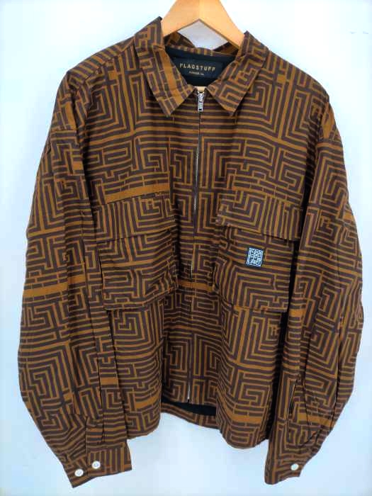 F-LAGSTUF-F(フラッグスタッフ) MAZE F/Z SHIRT JACKET メンズ 表記無