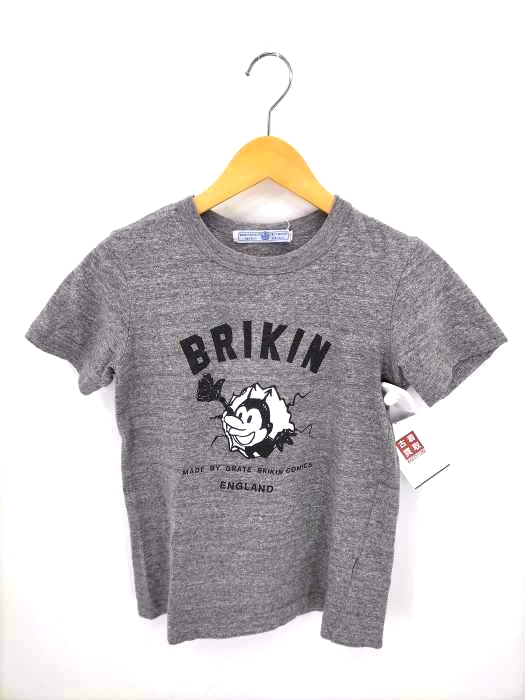 R&D.M.Co-(オールドマンズテーラー) BRIKIN PRINT T-shirt レディース 表記無