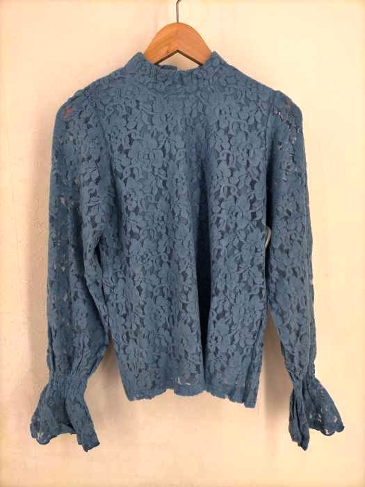 moussy(マウジー) SHRRING LACE TOP レディース  FREE