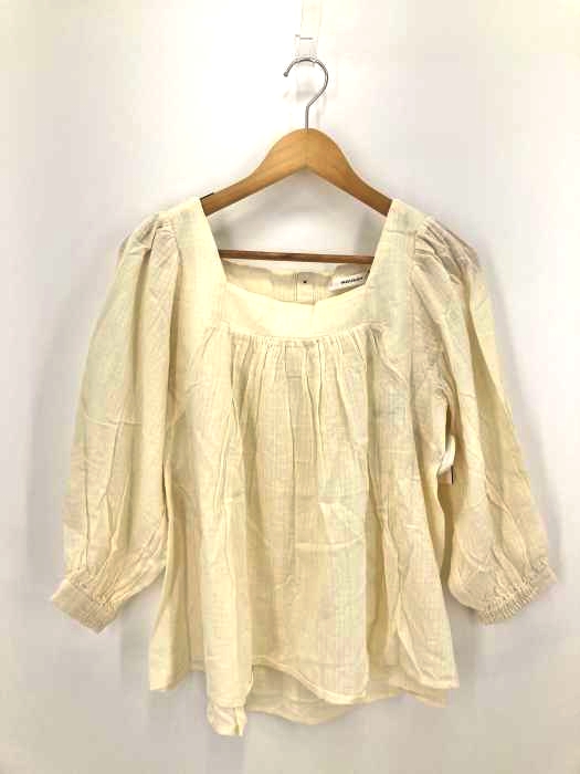 moussy(マウジー) SQUARE NECK BLOUSE レディース  FREE