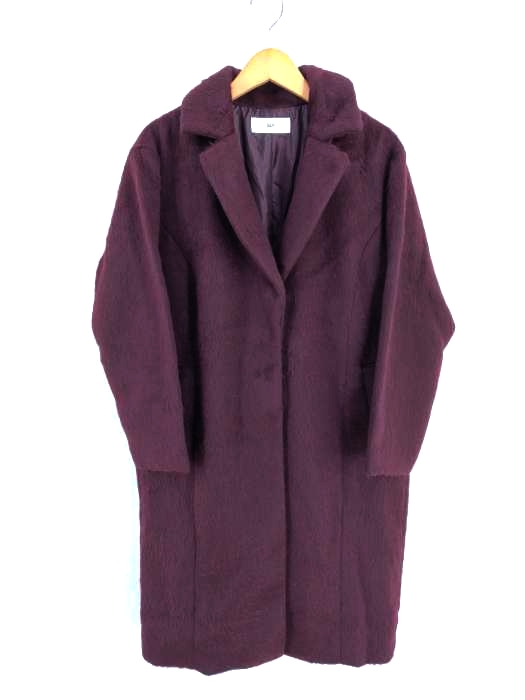SLY(スライ) SHAGGY CHECK OVER COAT レディース  1