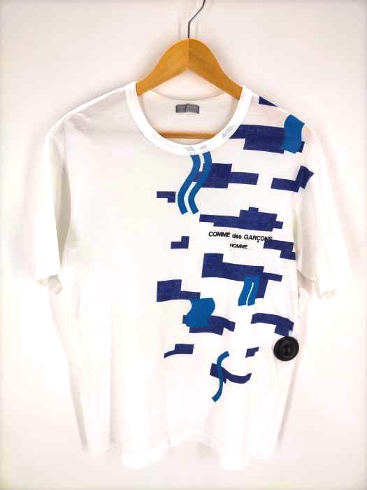 COMME des GARCONS HOMME(コムデギャルソンオム) AD2000 田中啓一期 田中オム プリントTシャツ メンズ 表記無