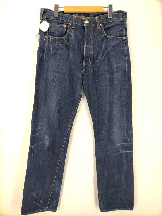 Levis Vintage Clothing(リーバイスヴィンテージクロージング) 501XX 66年モデル 復刻 デニム 日本製 04年製 BIG E ウエストシングル 赤耳 イエローステッチ メンズ  36