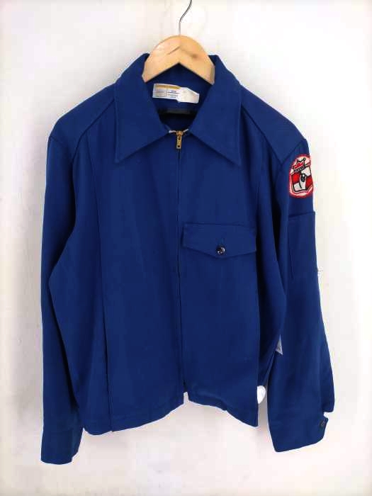 USED古着(ユーズドフルギ) 60～70S PERMA-NEAT TALONジッパー ワッペンジップブルゾン メンズ US：38
