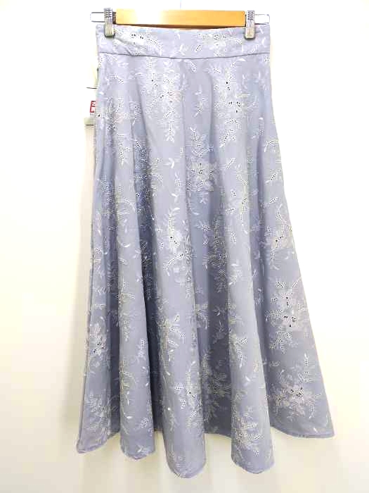 JILLSTUART(ジルスチュアート) ミシェル刺繍ロングスカート レディース JPN：2