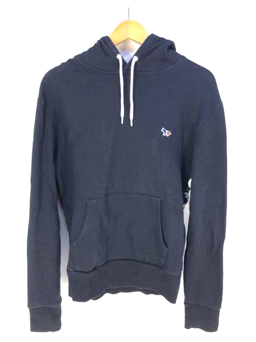 MAISON KITSUNE メゾンキツネ(メゾンキツネ) 17AW TRICOLOUR FOX POPOVER HOODY メンズ import：M