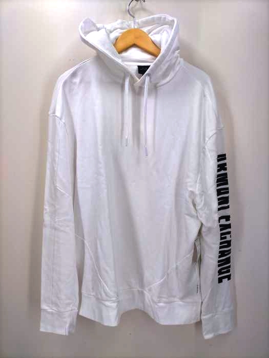 アルマーニエクスチェンジ ARMANI EXCHANGE 袖プリント スウェットパーカ メンズ JPN：M