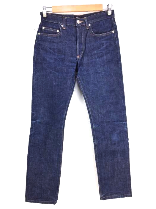 アーペーセー A.P.C. 1311 ボタンフライストレートデニムパンツ 