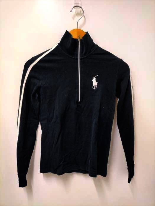 ラルフローレンゴルフ RALPH LAUREN GOLF デカポニー ハーフジップ ロングスリーブ レディース JPN：S