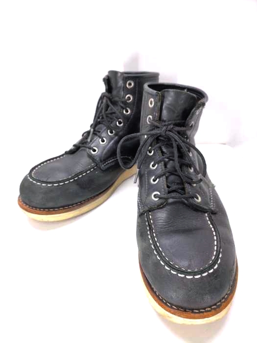 ホーキンス Hawkins 7ホール リアルレザー ワークブーツ メンズ US：9E  