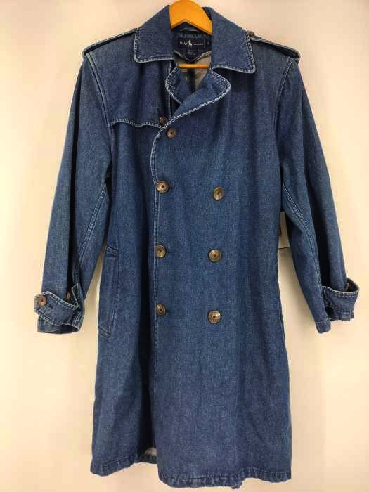 ラルフローレン RALPH LAUREN デニムトレンチコート メンズ  S
