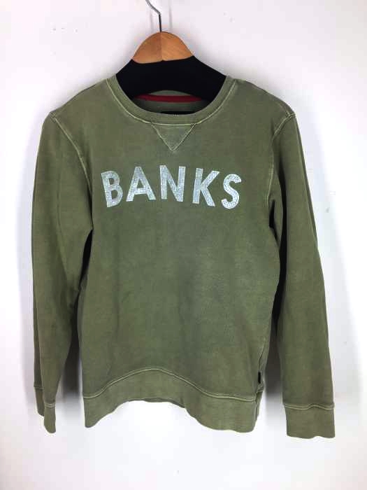 BANKS(バンクス) プリント スウェット トレーナー メンズ トップス スウェット・トレーナー