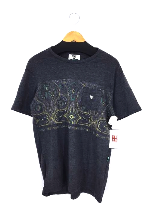 ヴィスラ VISSLA 総柄切替プリントTEE メンズ import：S