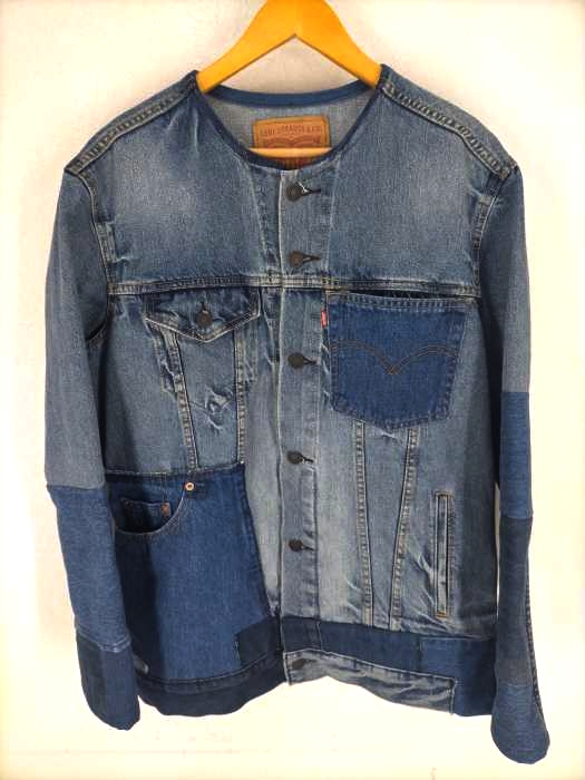 Levis(リーバイス) 72334 再構築リメイクノーカラーデニムジャケット メンズ JPN：M
