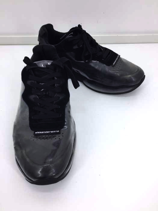 Alexander Wang(アレキサンダーワン) PVCビニールカバーレザーコンビスニーカー Stadium Sneaker レディース EUR：37