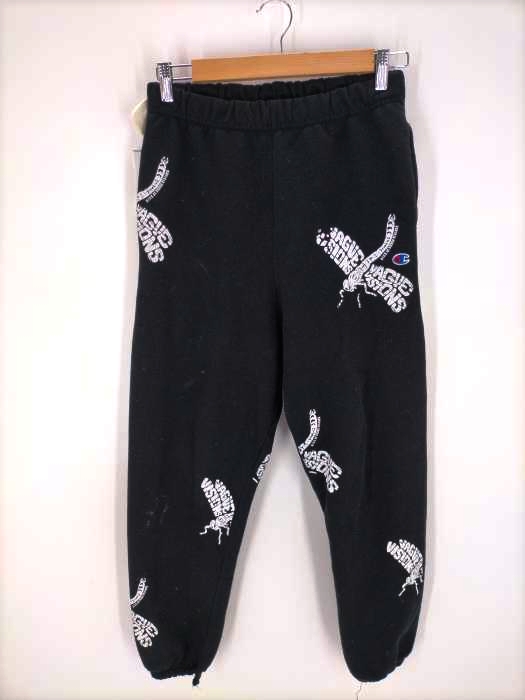 Champion(チャンピオン) sick of this shit×VAGUE VISIONS REVERSE WEAVE 総柄スウェットパンツ レディース JPN：S