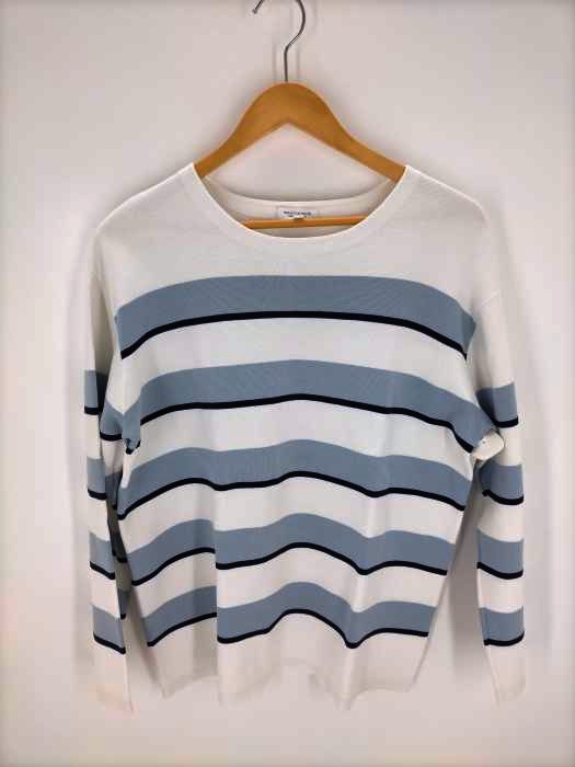 BEAUTY & YOUTH UNITED ARROWS(ビューティーアンドユースユナイテッドアローズ) ミラノリブ ボーダー ニット メンズ JPN：M