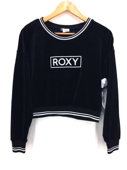 ROXY(ロキシー) ベロアスウェット プルオーバー レディース JPN：S