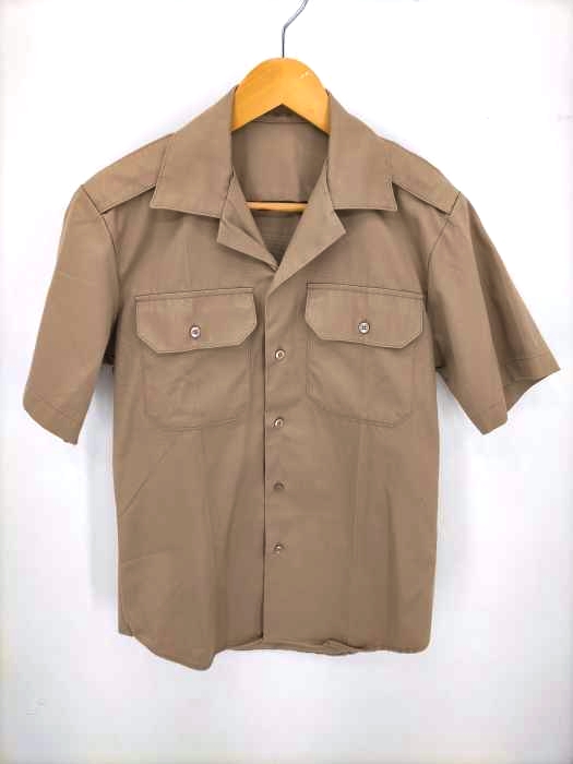 USED古着(ユーズドフルギ) 70s TAN 445 U.S.ARMY SHIRTS メンズ JPN：S