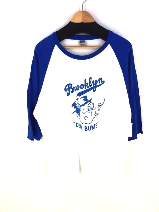 GILDAN プリントラグランTシャツ メンズ import：XL
