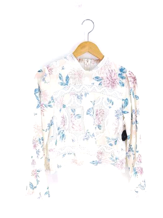 JILLSTUART(ジルスチュアート) 21SS アンディフラワーブラウス レディース JPN：S