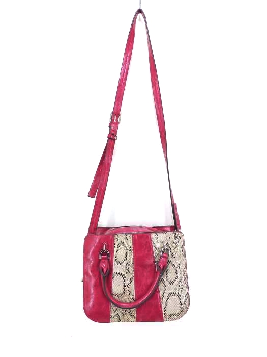 ジーナシス JEANASIS スクエアボストンBAG レディース 表記無