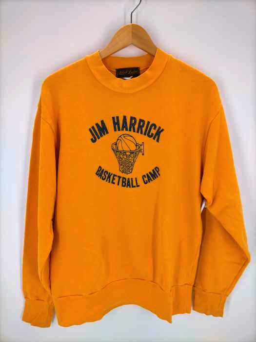 USED古着(ユーズドフルギ) {block buster} JIM HARRICK プリントスウェット メンズ 表記無