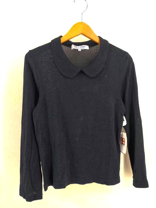 COMME des GARCONS COMME des GARCONS(コムデギャルソンコムデギャルソン) AD2006 丸襟シルクカットソー レディース JPN：S