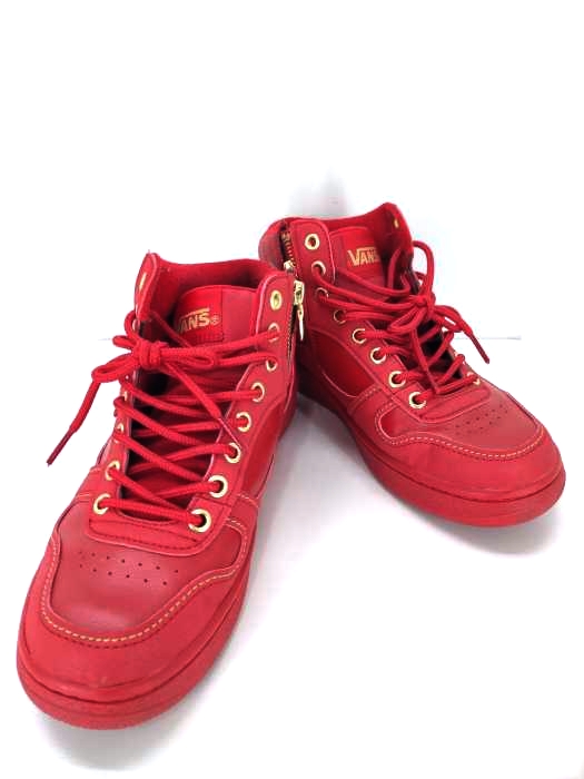バンズ VANS MAGNA マグナ サイドジップ ハイスニーカー ユニセックス メンズ  25.5