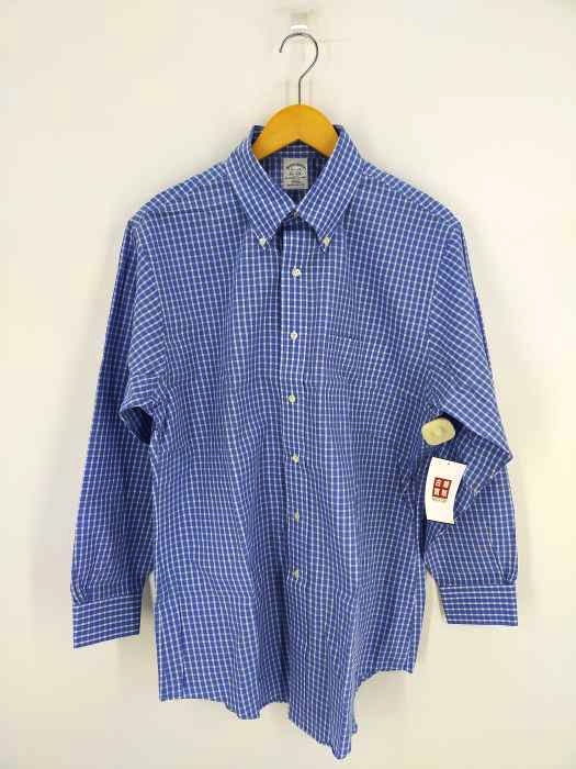 ブルックスブラザーズ BROOKS BROTHERS チェック柄BDシャツ メンズ 16 1/2-33