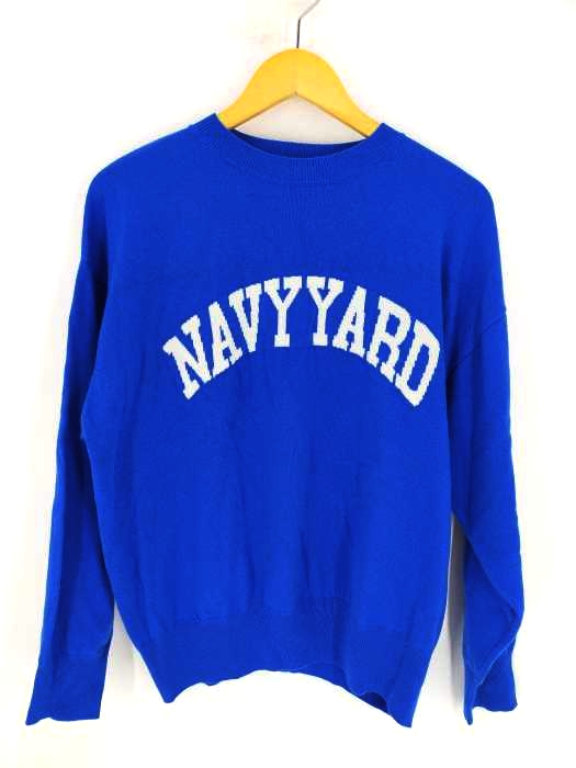ラウンジドレス Loungedress NAVYYARD クルーネックニット レディース FREE