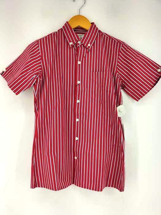オアグローリー OR GLORY SPBD Stripe 半袖ストライプシャツ メンズ JPN:S
