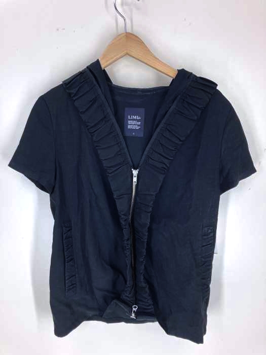 LIMI feu（リミフゥ） 半袖ギャザージップパーカー レディース トップス その他トップス