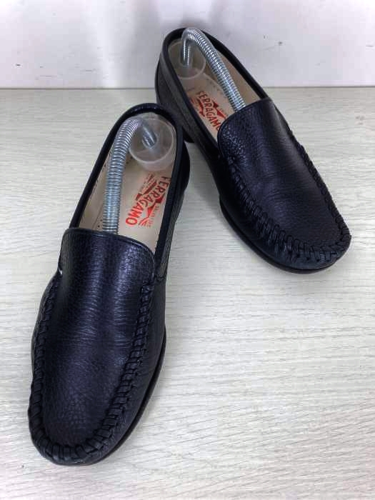 Salvatore Ferragamo(サルヴァトーレフェラガモ) レザー ローファー ドライビングシューズ レディース US：6.5D US：6.5D