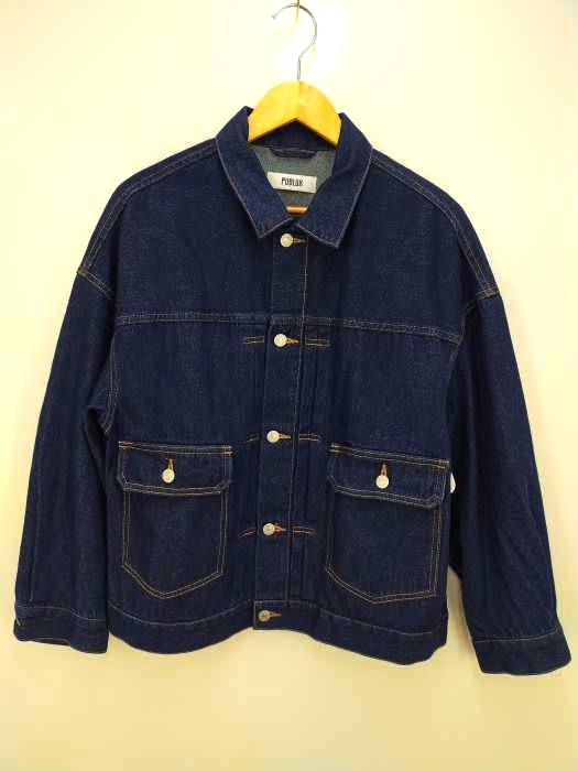 FREAKS STORE(フリークスストア) ビッグシルエット デニムジャケット メンズ FREE