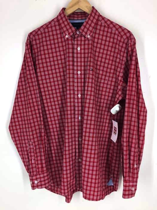 TOMMY HILFIGER(トミーヒルフィガー) ボタンダウンチェックシャツ メンズ JPN：S