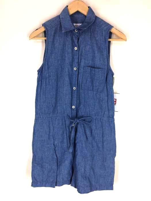 スティーブンアラン Steven Alan リネン混合 ノースリーブ シャツ ワンピース レディース JPN：0 JPN：0
